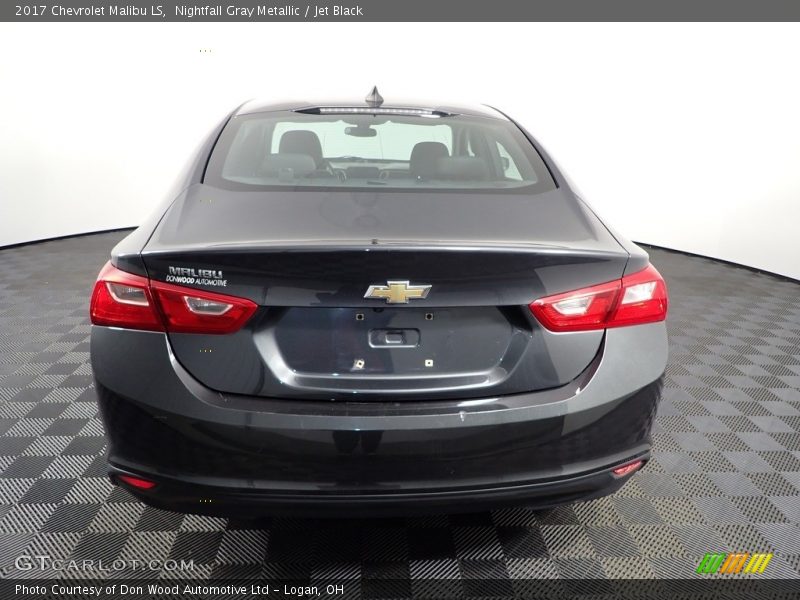 Nightfall Gray Metallic / Jet Black 2017 Chevrolet Malibu LS