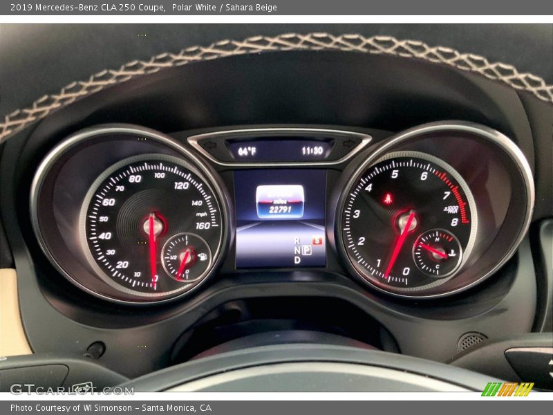 Polar White / Sahara Beige 2019 Mercedes-Benz CLA 250 Coupe
