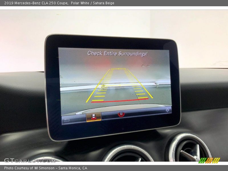 Polar White / Sahara Beige 2019 Mercedes-Benz CLA 250 Coupe