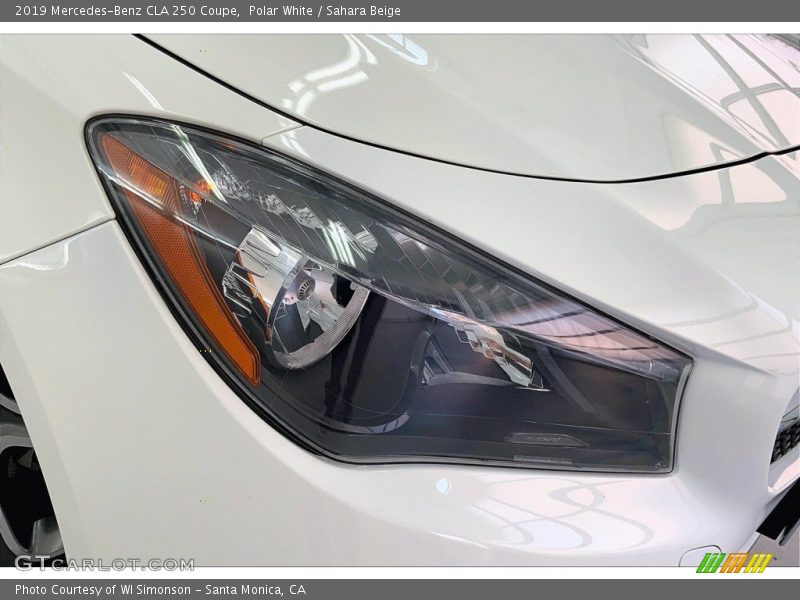 Polar White / Sahara Beige 2019 Mercedes-Benz CLA 250 Coupe