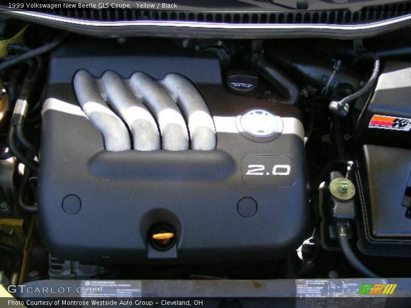 Yellow / Black 1999 Volkswagen New Beetle GLS Coupe