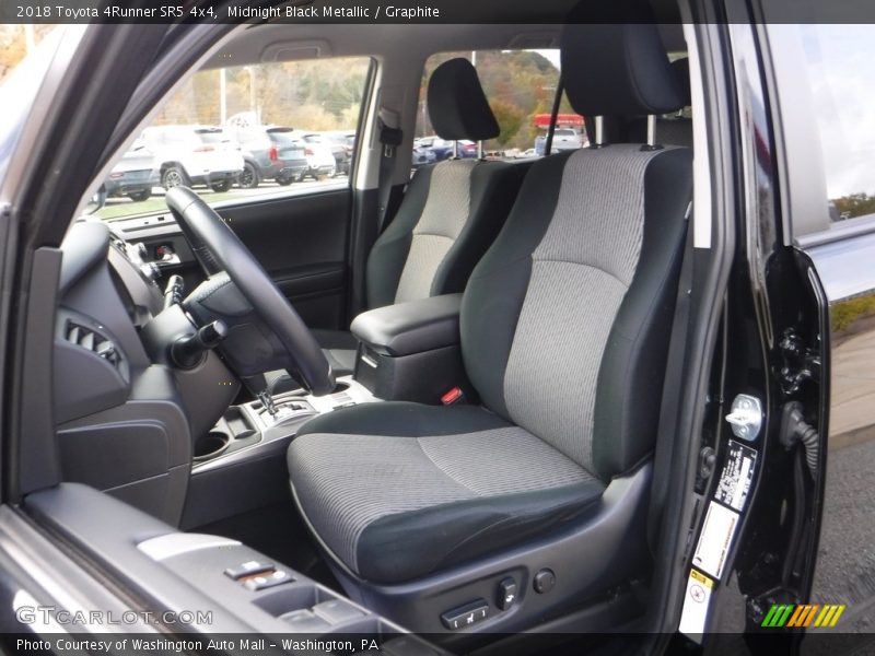 Midnight Black Metallic / Graphite 2018 Toyota 4Runner SR5 4x4