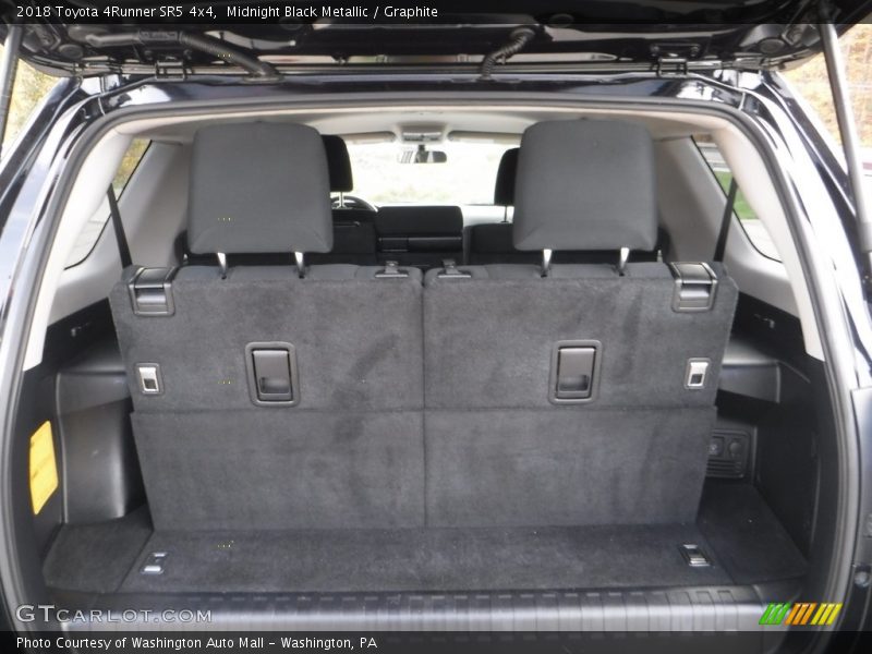 Midnight Black Metallic / Graphite 2018 Toyota 4Runner SR5 4x4