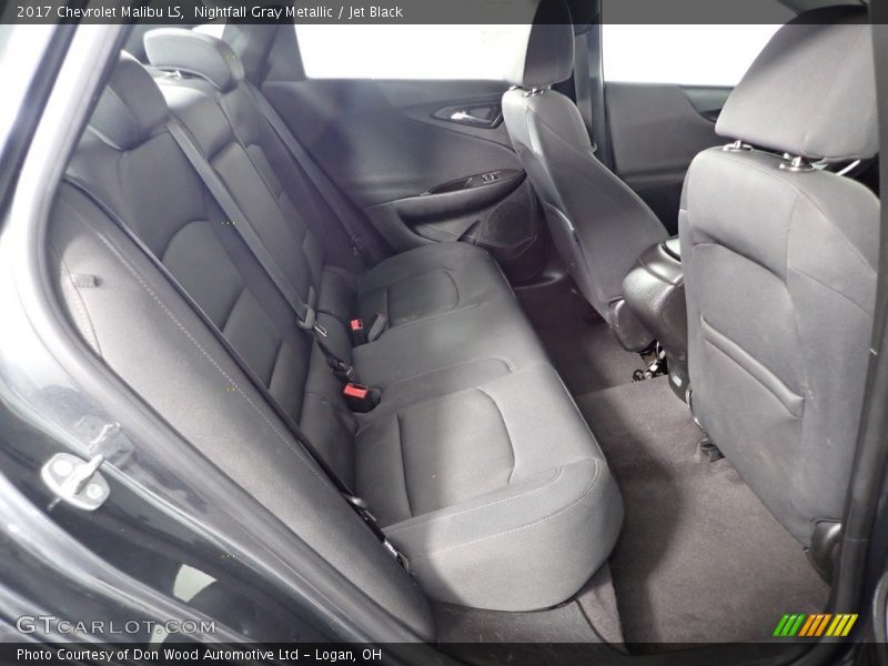 Nightfall Gray Metallic / Jet Black 2017 Chevrolet Malibu LS