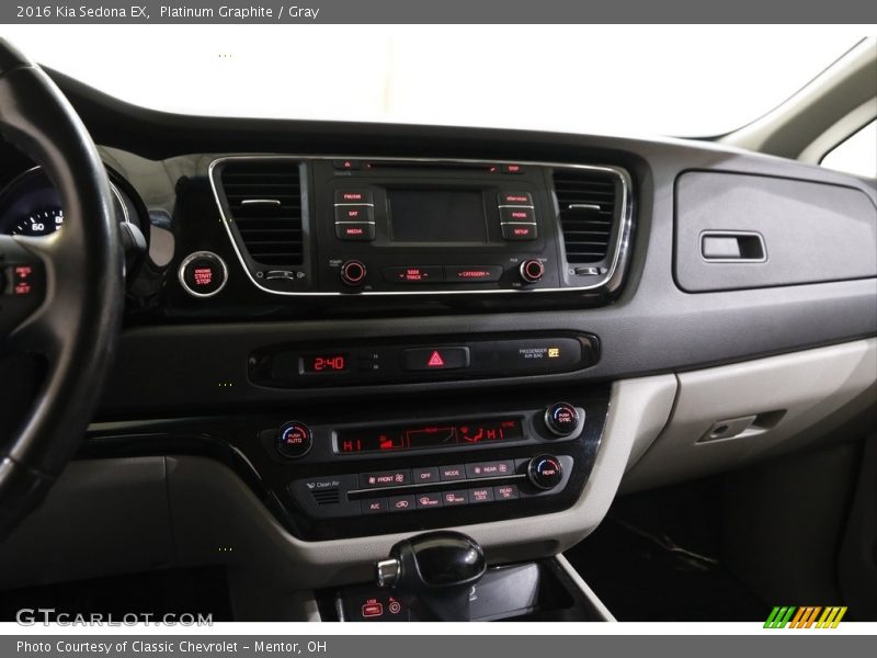 Platinum Graphite / Gray 2016 Kia Sedona EX