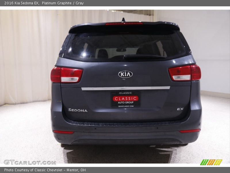 Platinum Graphite / Gray 2016 Kia Sedona EX