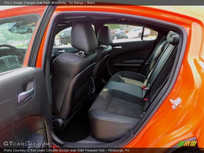 Go Mango / Black 2021 Dodge Charger Scat Pack Widebody