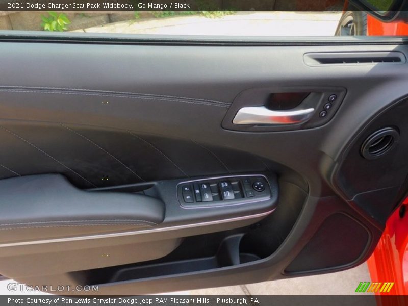 Door Panel of 2021 Charger Scat Pack Widebody
