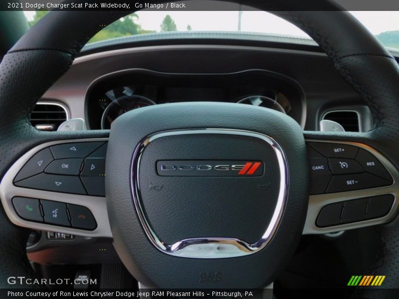  2021 Charger Scat Pack Widebody Steering Wheel