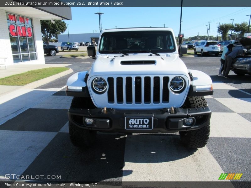 Bright White / Black 2021 Jeep Wrangler Unlimited Rubicon 392