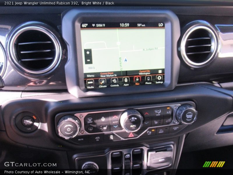 Controls of 2021 Wrangler Unlimited Rubicon 392