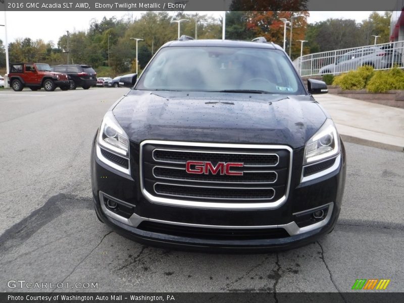 Ebony Twilight Metallic / Ebony 2016 GMC Acadia SLT AWD