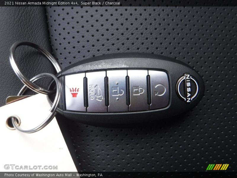 Keys of 2021 Armada Midnight Edition 4x4