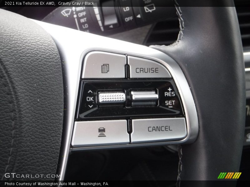 Gravity Gray / Black 2021 Kia Telluride EX AWD