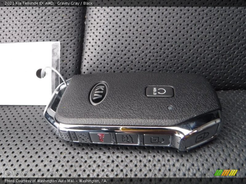 Gravity Gray / Black 2021 Kia Telluride EX AWD