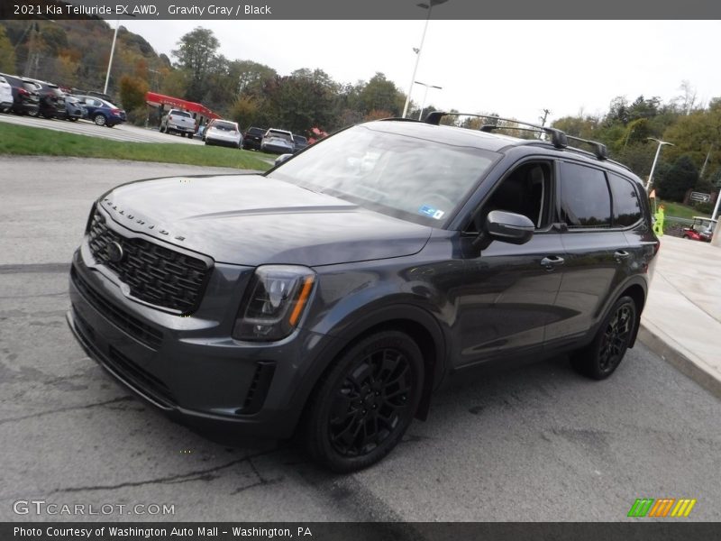 Gravity Gray / Black 2021 Kia Telluride EX AWD