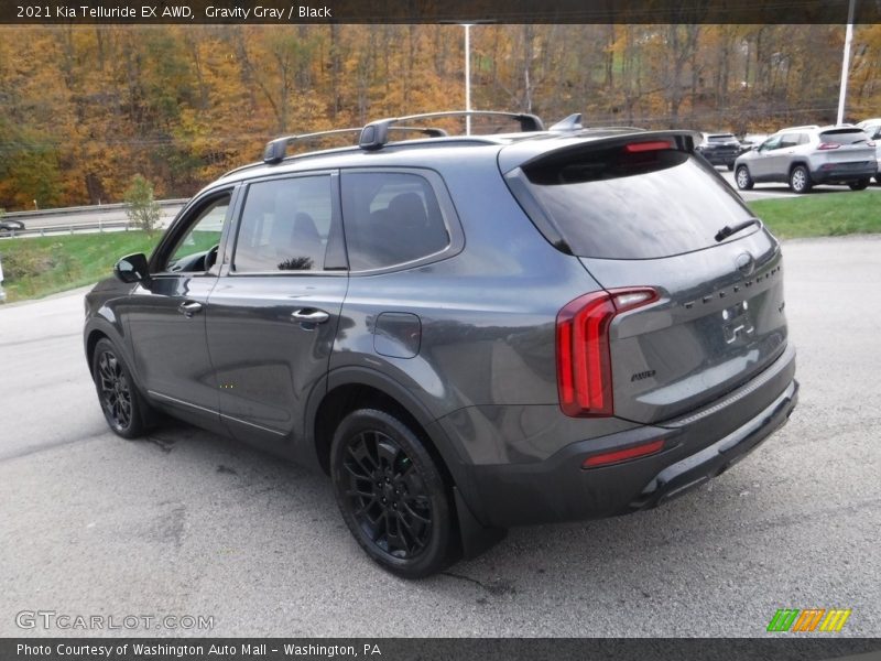Gravity Gray / Black 2021 Kia Telluride EX AWD