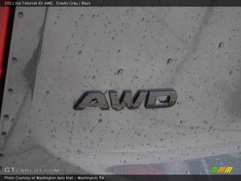 Gravity Gray / Black 2021 Kia Telluride EX AWD