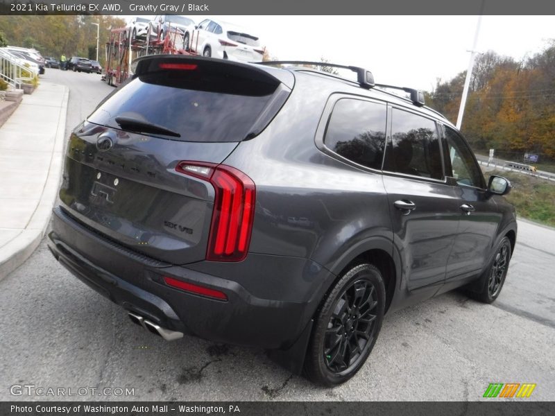 Gravity Gray / Black 2021 Kia Telluride EX AWD