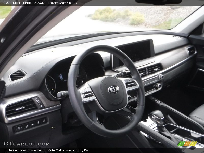 Gravity Gray / Black 2021 Kia Telluride EX AWD
