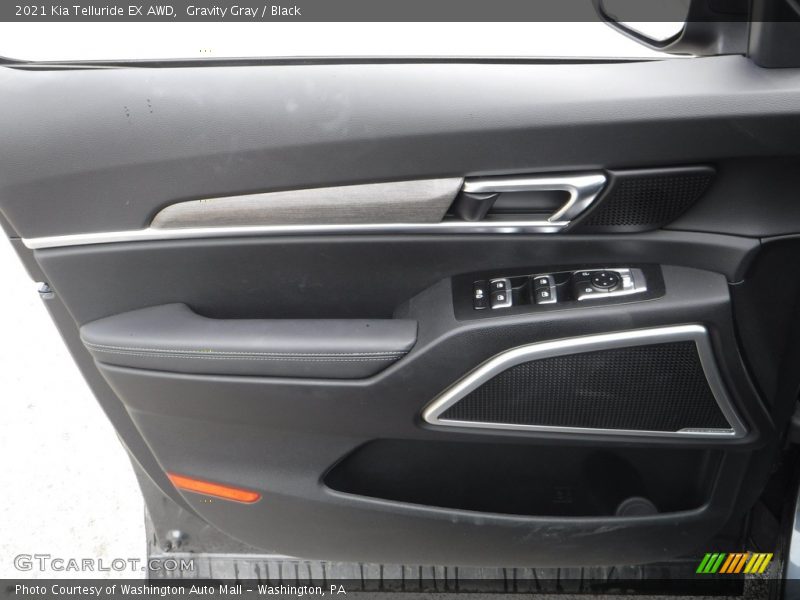 Gravity Gray / Black 2021 Kia Telluride EX AWD