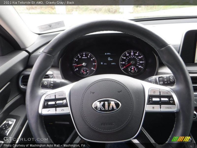 Gravity Gray / Black 2021 Kia Telluride EX AWD