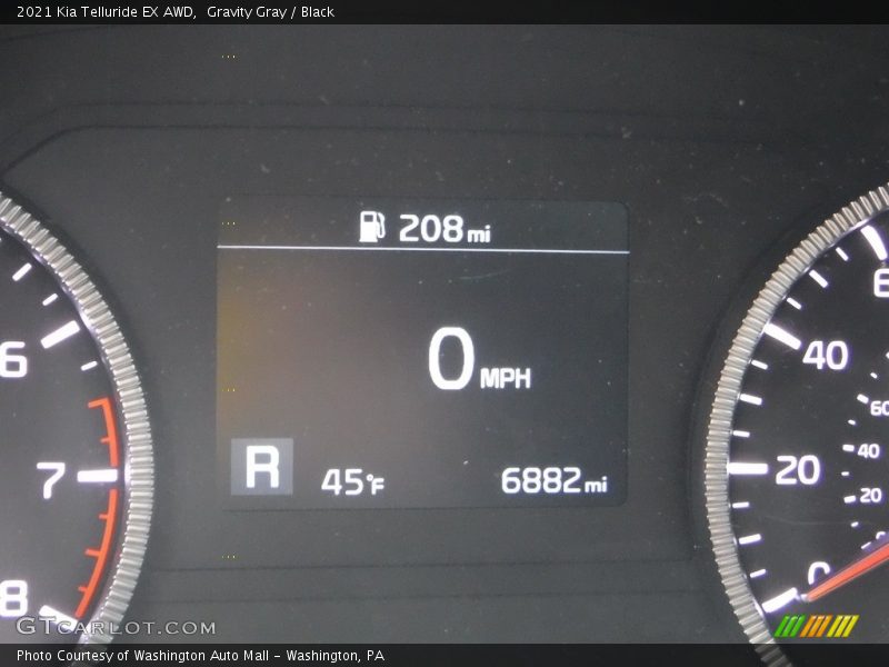 Gravity Gray / Black 2021 Kia Telluride EX AWD