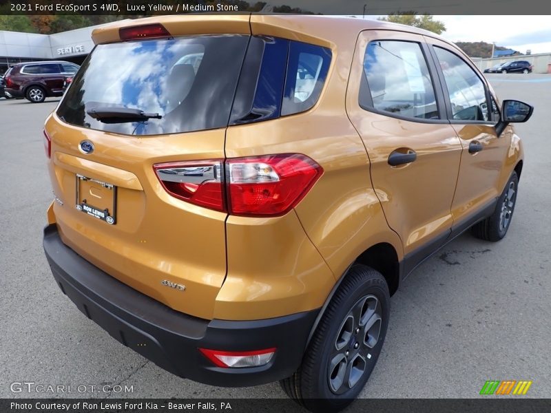 Luxe Yellow / Medium Stone 2021 Ford EcoSport S 4WD