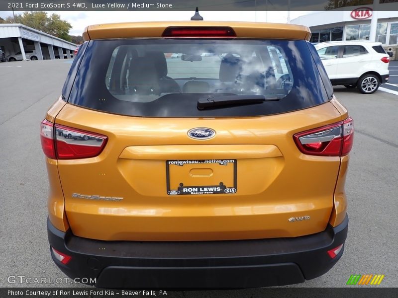 Luxe Yellow / Medium Stone 2021 Ford EcoSport S 4WD