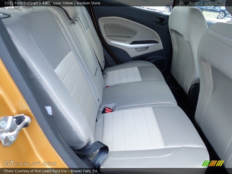 Rear Seat of 2021 EcoSport S 4WD