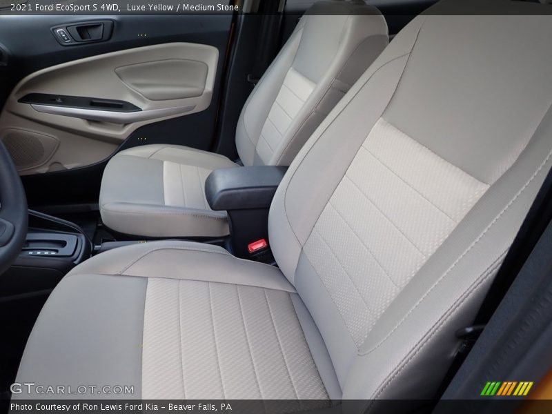 Front Seat of 2021 EcoSport S 4WD
