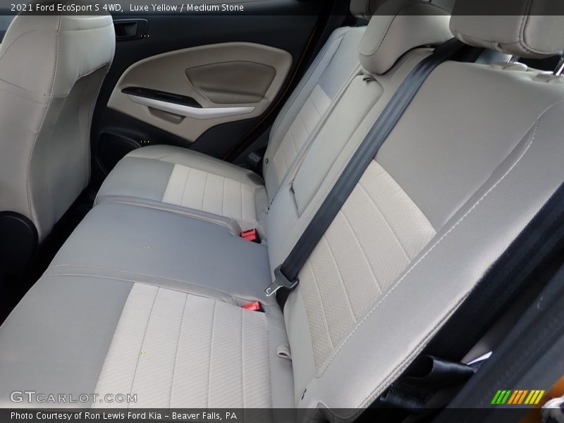 Rear Seat of 2021 EcoSport S 4WD