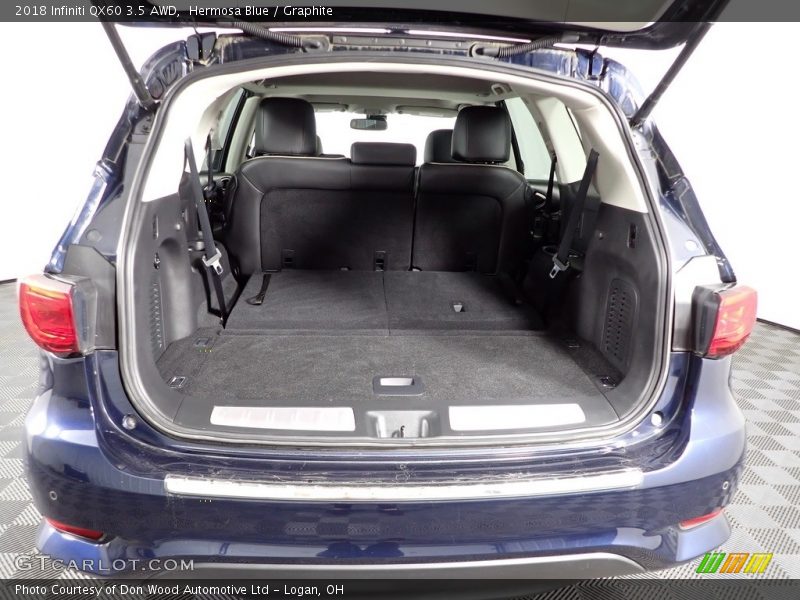 Hermosa Blue / Graphite 2018 Infiniti QX60 3.5 AWD