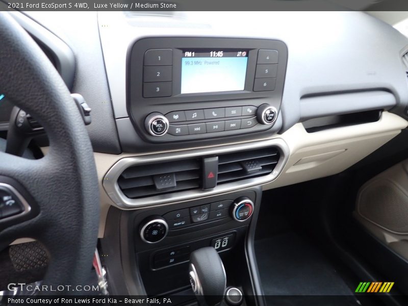Luxe Yellow / Medium Stone 2021 Ford EcoSport S 4WD