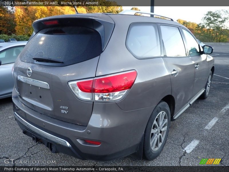 Mocha Stone / Almond 2014 Nissan Pathfinder SV AWD