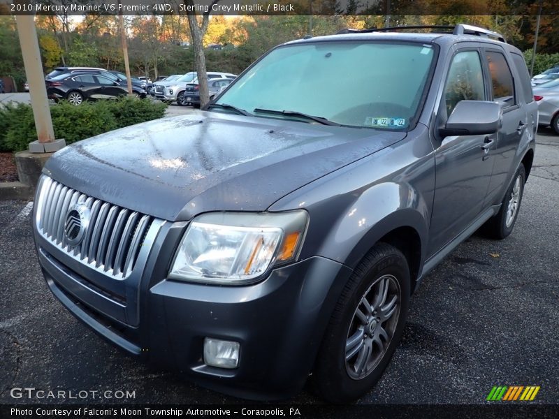 Sterling Grey Metallic / Black 2010 Mercury Mariner V6 Premier 4WD
