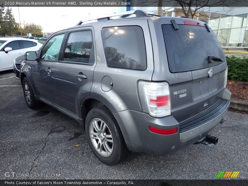 Sterling Grey Metallic / Black 2010 Mercury Mariner V6 Premier 4WD