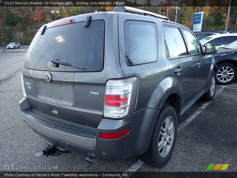 Sterling Grey Metallic / Black 2010 Mercury Mariner V6 Premier 4WD