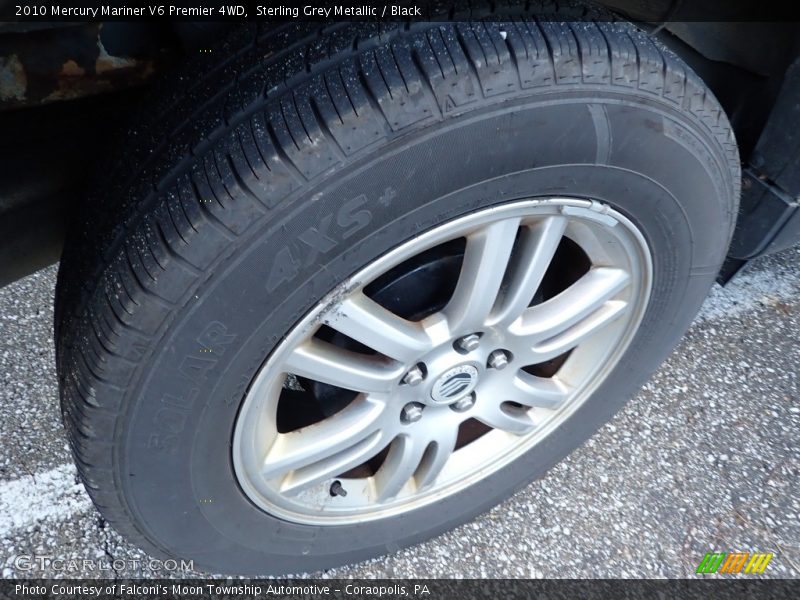 Sterling Grey Metallic / Black 2010 Mercury Mariner V6 Premier 4WD