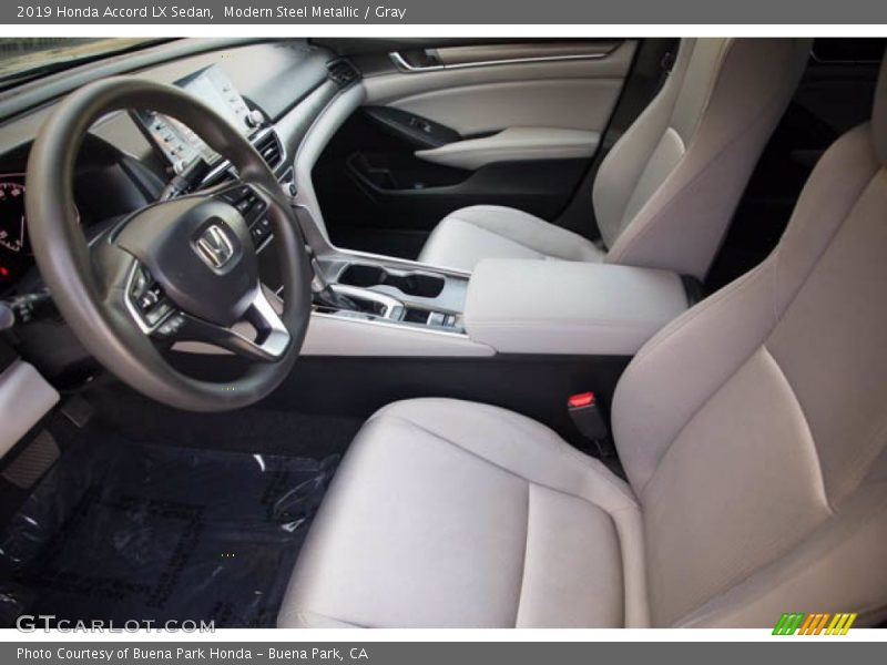 Modern Steel Metallic / Gray 2019 Honda Accord LX Sedan