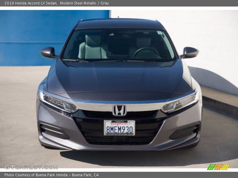 Modern Steel Metallic / Gray 2019 Honda Accord LX Sedan