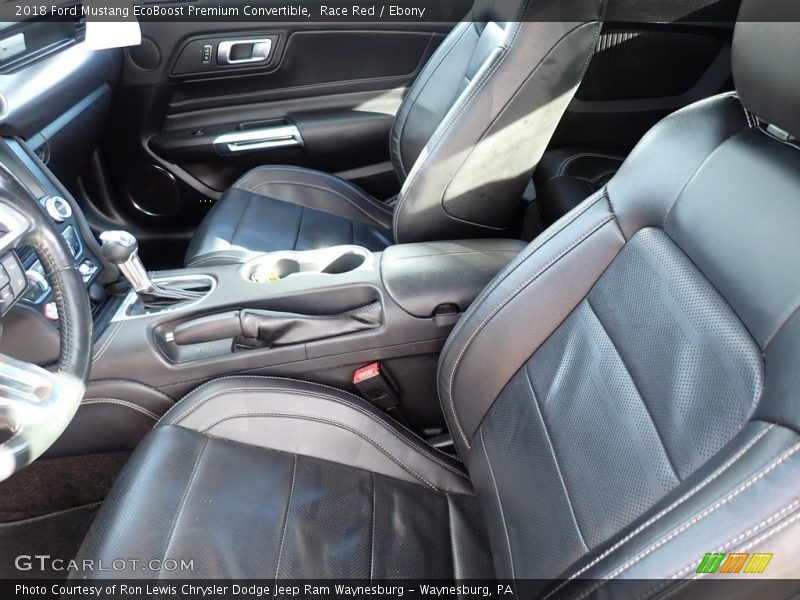 Race Red / Ebony 2018 Ford Mustang EcoBoost Premium Convertible