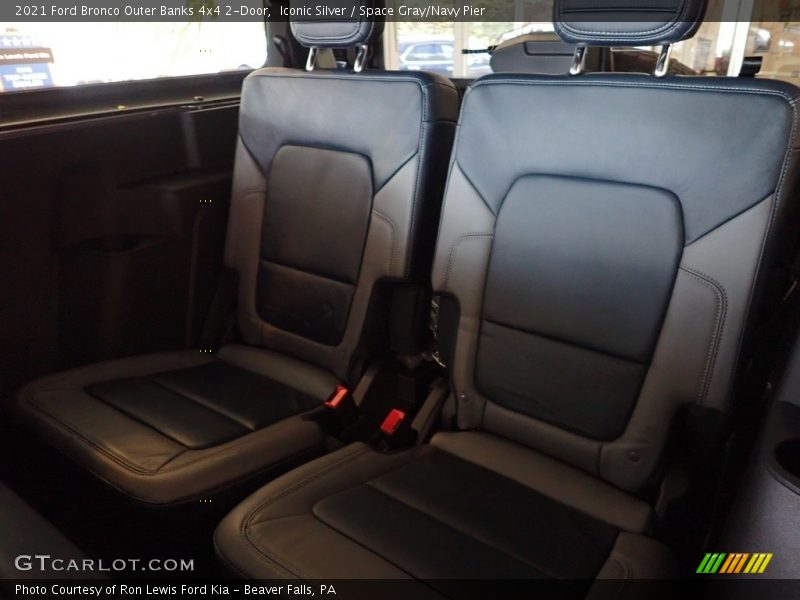 Rear Seat of 2021 Bronco Outer Banks 4x4 2-Door