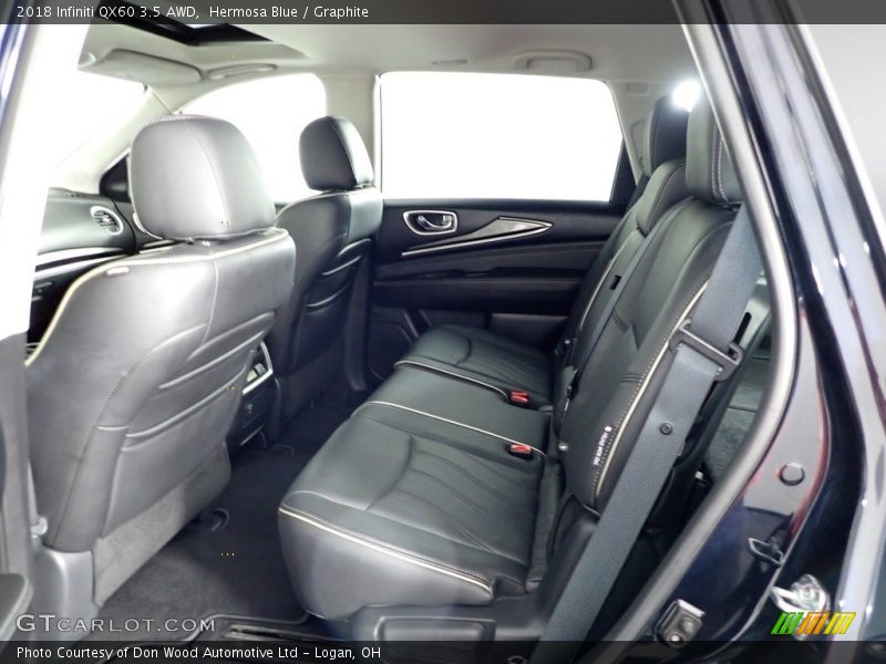 Hermosa Blue / Graphite 2018 Infiniti QX60 3.5 AWD
