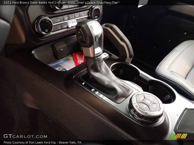  2021 Bronco Outer Banks 4x4 2-Door 10 Speed Automatic Shifter