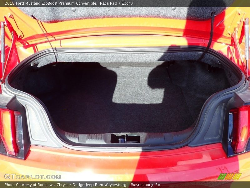 Race Red / Ebony 2018 Ford Mustang EcoBoost Premium Convertible