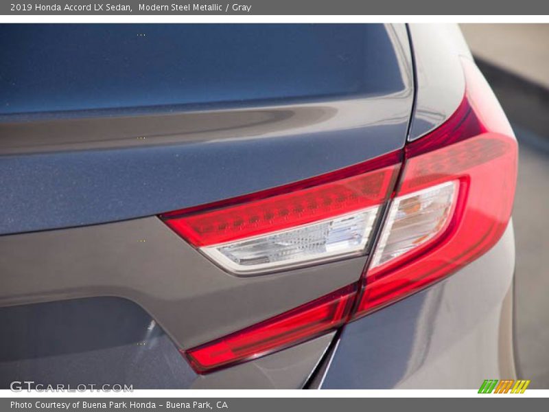 Modern Steel Metallic / Gray 2019 Honda Accord LX Sedan
