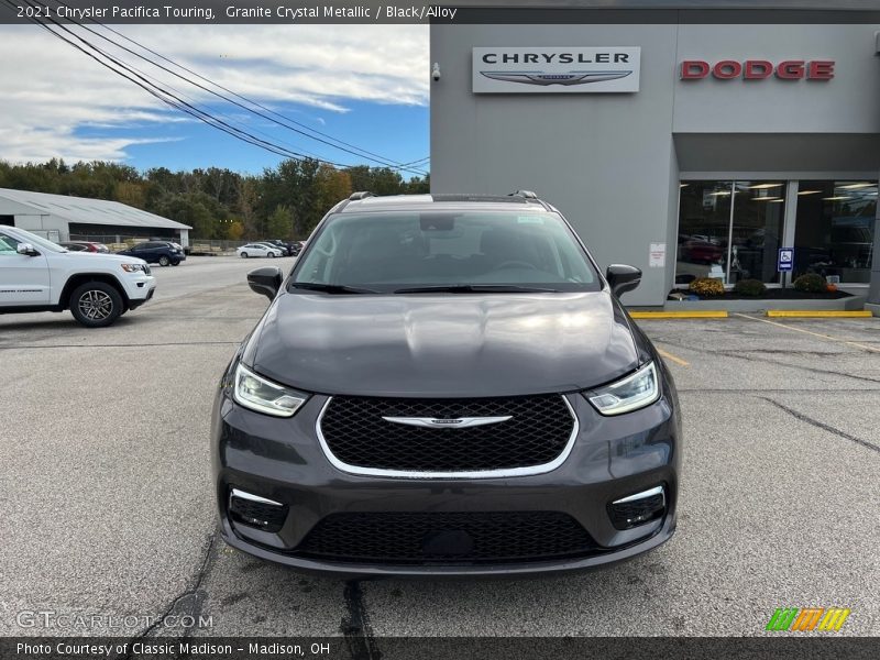 Granite Crystal Metallic / Black/Alloy 2021 Chrysler Pacifica Touring