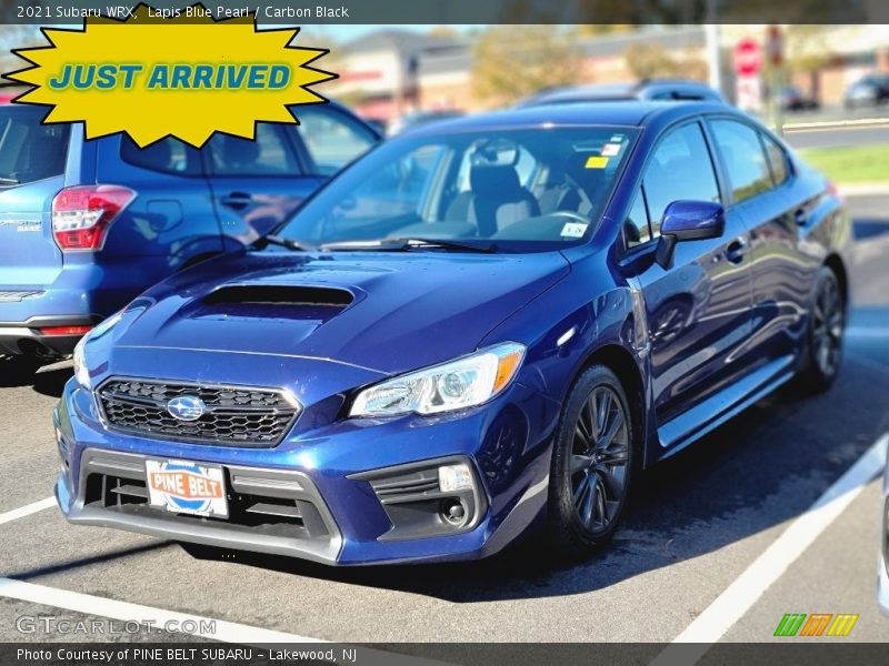 Lapis Blue Pearl / Carbon Black 2021 Subaru WRX