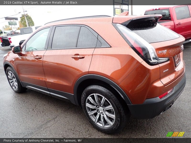 Autumn Metallic / Jet Black 2019 Cadillac XT4 Sport